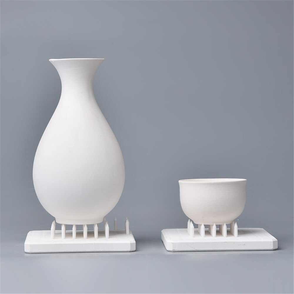 High Temperature Resistant Material Pottery Tools Ceramic Refractory Pad Support Nail Kiln Tool Small Object Firing Tool