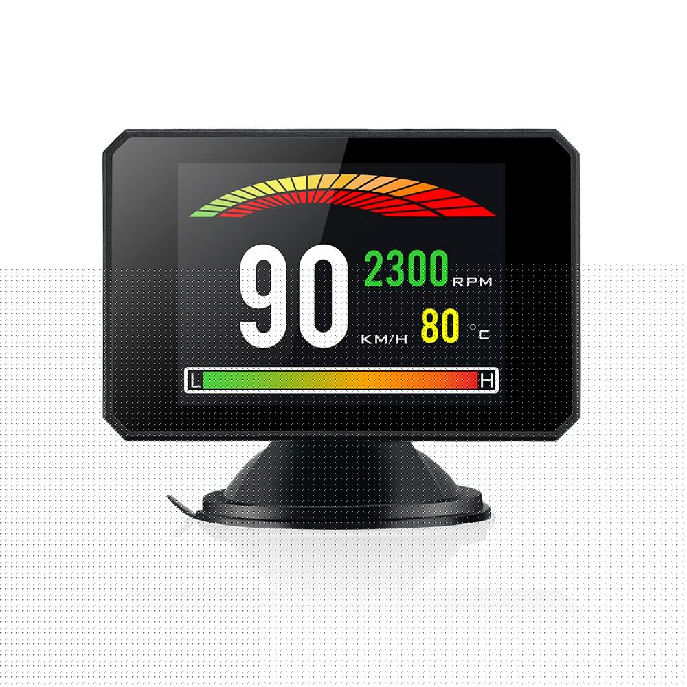 Car Accessories OBD2 Car Projector Head Up Display Projection On Windshield Gps Speedometer Hud Obd2 Display Auto Projector