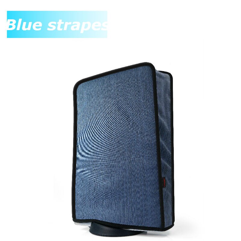 Dustproof Cover For PS5 Console Protective Washable Anti-scratch Dust Cover for Sony PS5 accessories.: Blue stripes