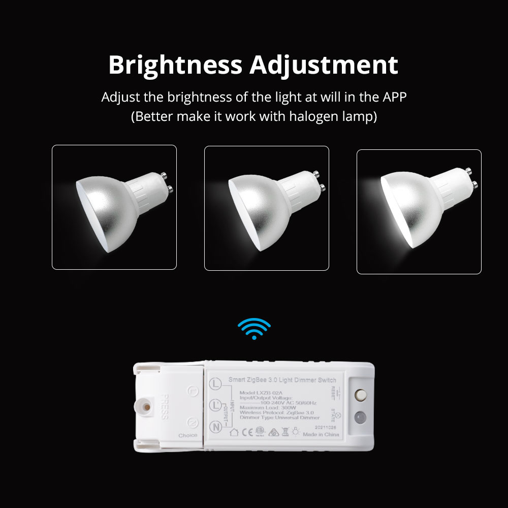 Benexmart Smart Zigbee 3.0 Light Dimmer Switch LED LIght Controller Home Automation Alexa Google Home SmartThings Hubitat