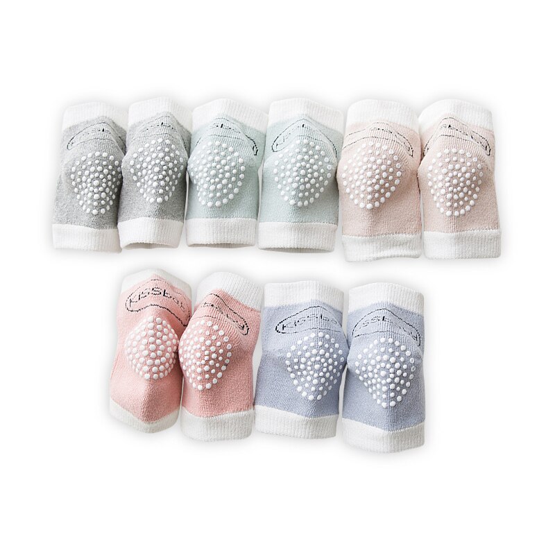 Kind Knie Protector Veiligheid Baby Been Cover Antislip Lijm Knie Pad Leren Lopen Beenwarmers Voor Jongens en Meisjes