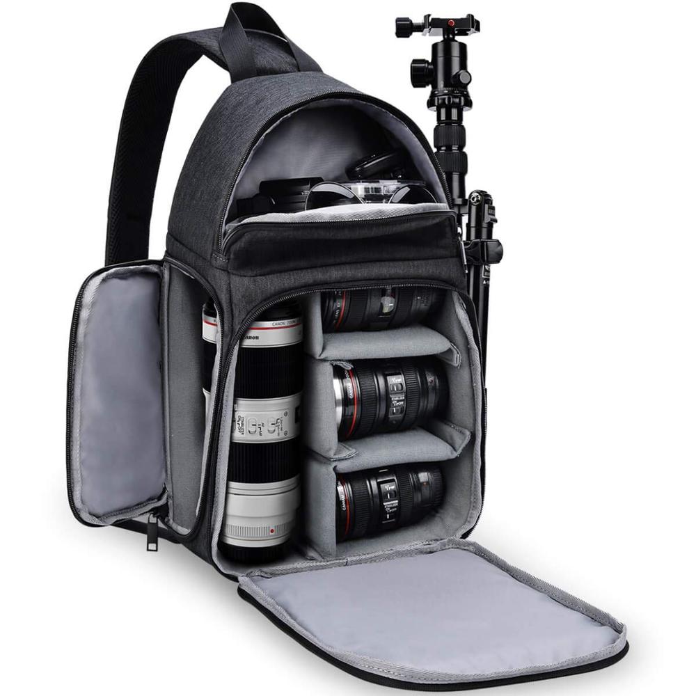 DSLR Camera Bag Shoulder Sling Cross case for Nikon Z50 Z7 Z6 D780 D750 D7500 D7200 D7100 D5600 D5500 D5300 D3500 D3400 D3300