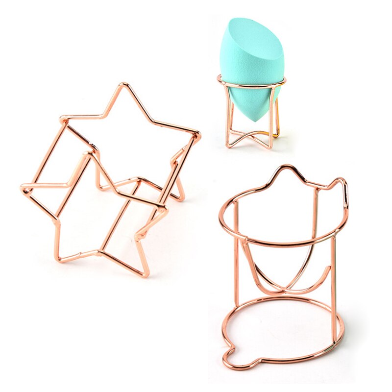 Sminkpuff torkställ puder smink äggsvamp hållare hängare svamp torkställ hållare makeup beaty tool
