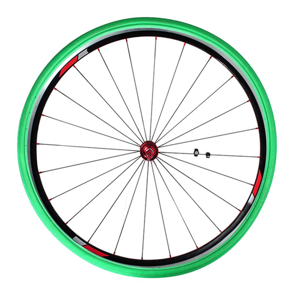 Bicycle Solid Tire 700x23C Wheel Explosion-proof Outer Tires Fixed Gear Free Inflatable Vacuum Tires Road Bike Solid Tire