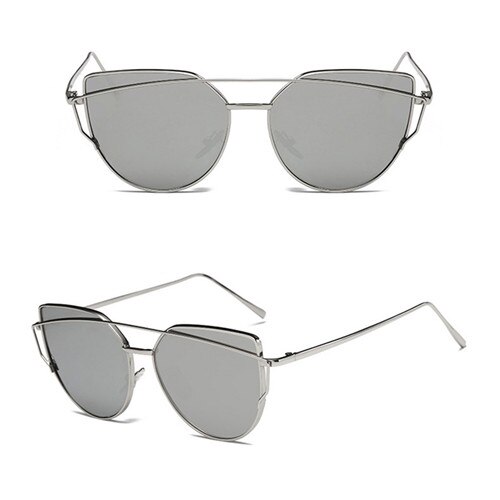 Kvinder cat eye ultra-lette solbriller metal stel solbriller solbriller med  uv400 beskyttelse: Andet
