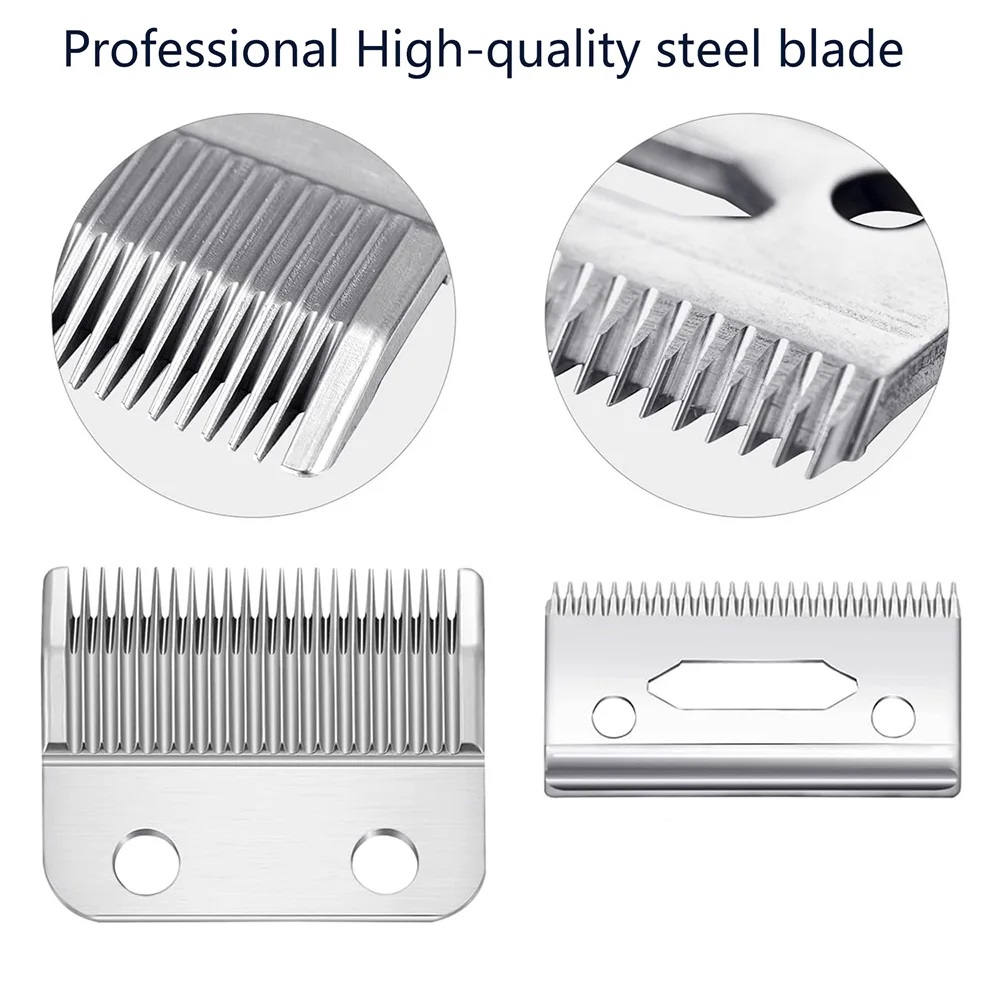 45mm Wide Large Barber Hair Clipper Blade for WAHL & Andis Super Taper Replacement General Blade Set