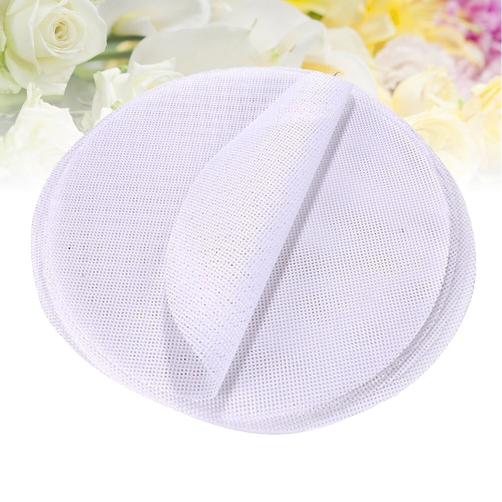 5 Pcs Reusable Kitchen Silicone Steamer Mesh Non-stick Pad Round Shape Dumplings Mat Steamed Buns Baking Pastry Dim Sum: Size 1