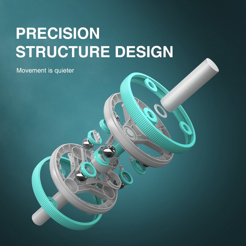 Sports Ab Roller Wheel 14-in-1 Ab Roller Kit Push Up Handles Grips Home Workout Equipment Core and Abdominal Trainers