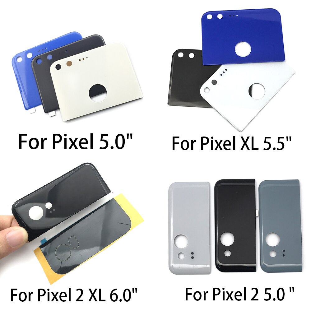 Rear Back Rear Camera Glass Lens Cover For Google Pixel XL / Pixel 2 XL / Pixel 3 XL 5.0" 5.5 " Camera Lens With Sticker
