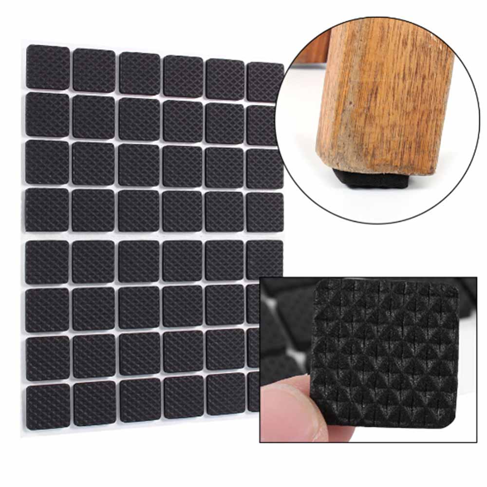 48Pcs antislip Zelfklevende Meubilair Rubber Voeten Pads Tafel Stoel Floor Protectors Mat Ronde Sticky Pad Voor sofa Stoel Been