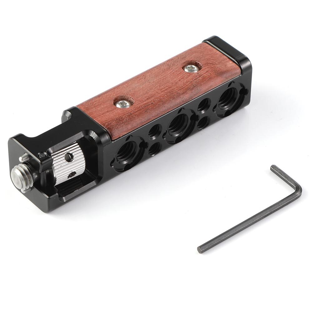 SmallRig – Cage de caméra DSLR, poignée supérieure, Extension droite avec 1/4 trous filetés et trous de localisation Arri, HTR2297