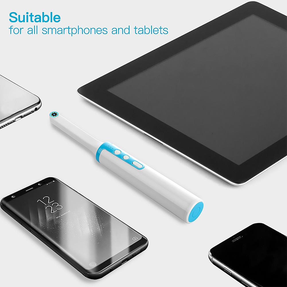 P10 wifi munnrensende tannkamera vanntett endoskopinspeksjon for tannlege oral sanntidsvideo for android/ios/windows