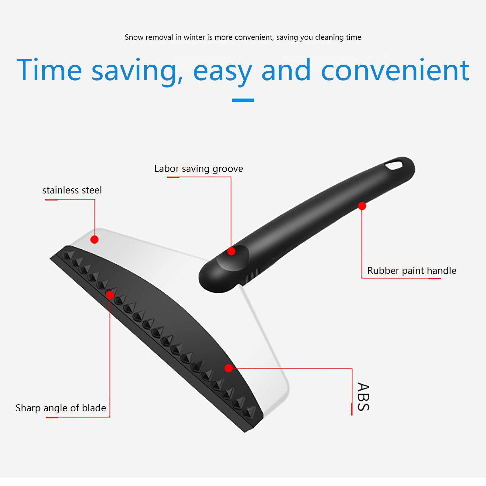 Car vehicle Snow Ice Scraper SnoBroom Snowbrush Shovel Removal Brush Winter Car Accessories Dropshiping