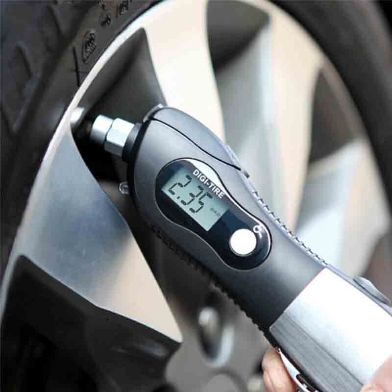 9 in 1 multifunctional safety hammer car escape tool fire rescue hammer broken window tire pressure gauge