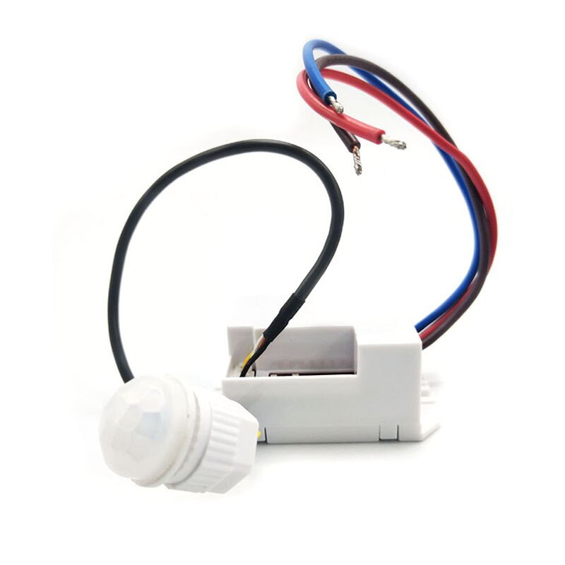 Mini PIR Motion Sensor Detector IR Infrared Human Body Induction Sensor light Control Detector 220V
