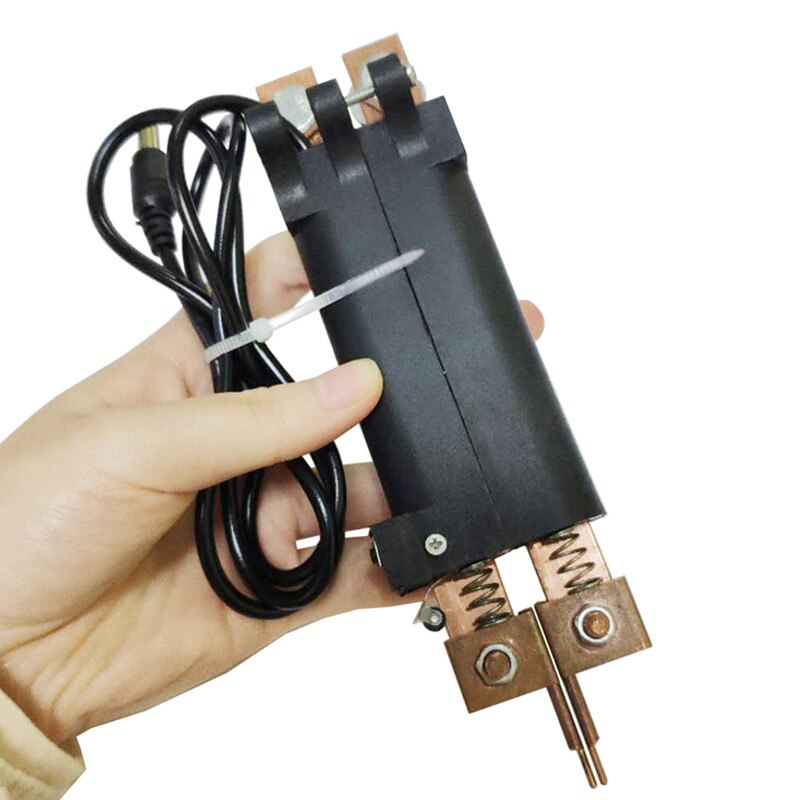 Spot welding machine integrated weld pen hand held automatic trigger multi functional split butt welding tongs polymer to nickel