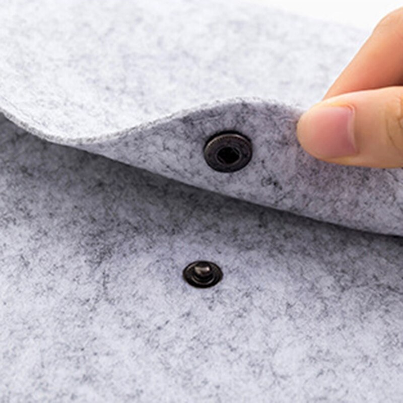 1PC Simple A4 Big Capacity Document Bag Pad Business Briefcase File Folders Chemical Felt Filing Products