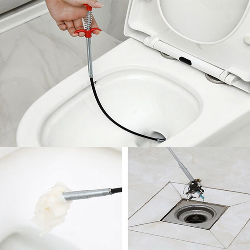 Dreno entupir pia de água mais limpa snake unblocker cozinha banho haste removedor cabelo