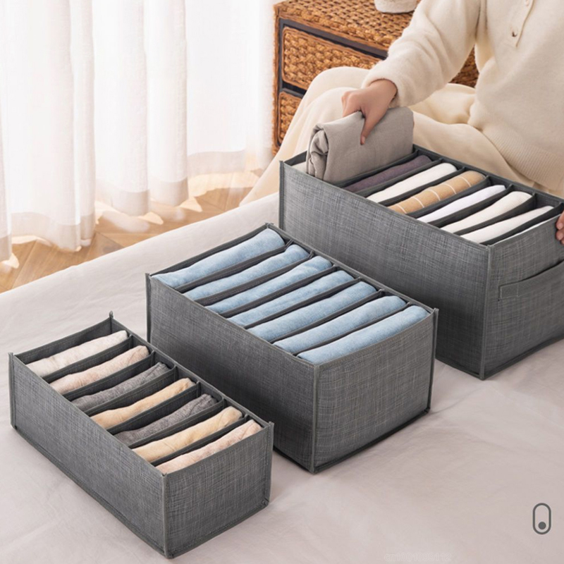 Caja de almacenamiento de ropa, organizador de ropa interior, sujetador, organizador de guardarropa, cajones, cajas separadoras, suministros de almacenamiento para el hogar