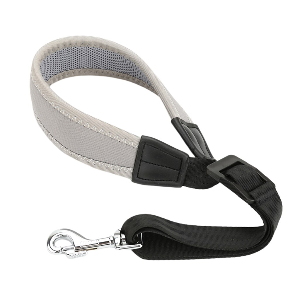 Saxofoon Sax Padded Neck Strap Voor Alto Tenor Sopraan Met Haak Sluiting: Gray