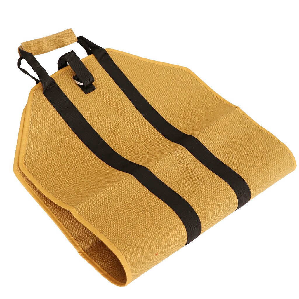 Strong Canvas Firewood Carrier Log Carrier Holder Wood Carry Bag
