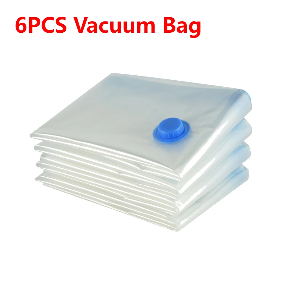 Bolsas de almacenamiento al vacío con válvula, bolsa de almacenamiento de espacio comprimido plegable transparente, organizadores de paquetes de sellado de viaje para paño de toalla: 10xl / Grey
