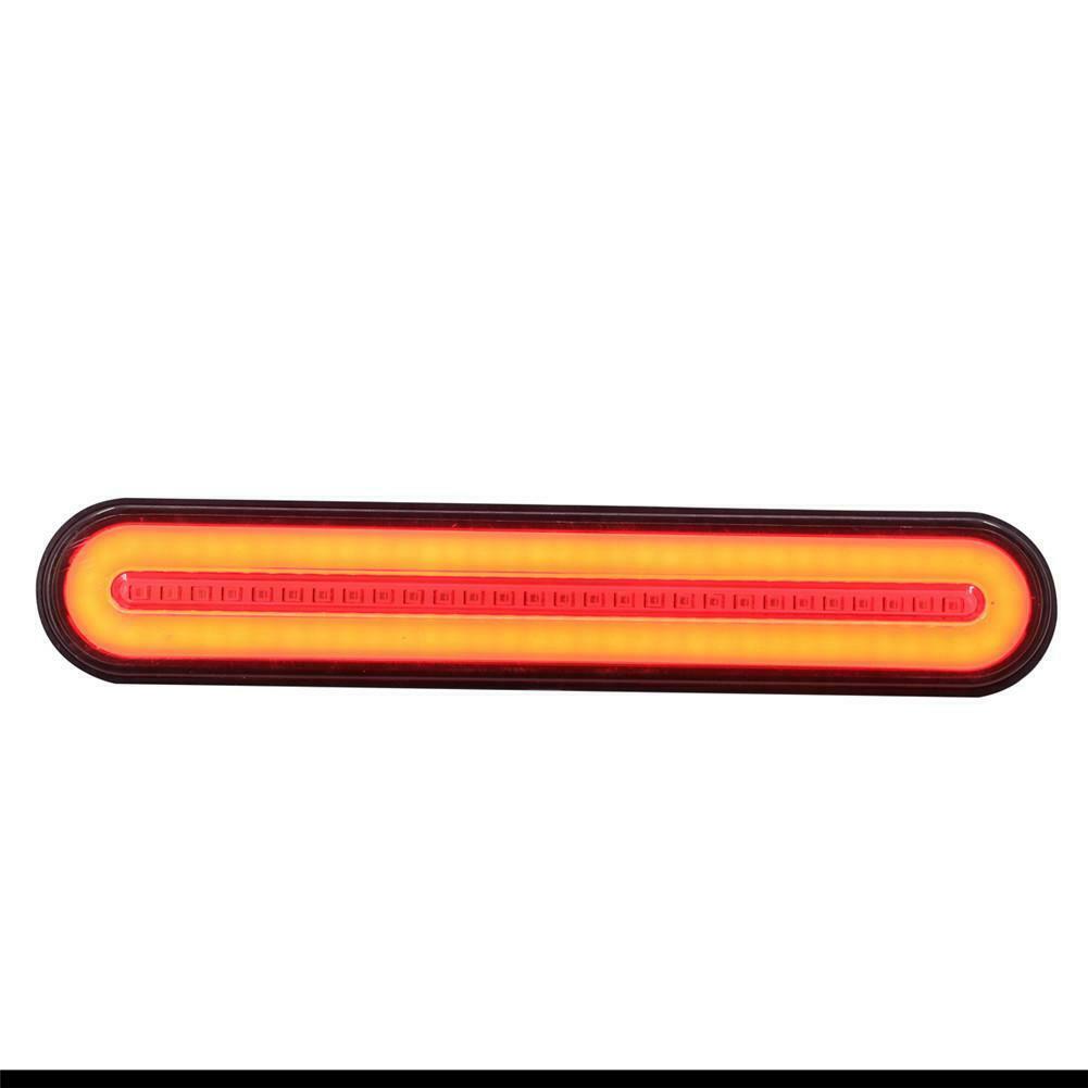 LED Stop Tail Turn Lights 233*42*16MM Halo Neon LED RV Trailer Truck Sequential Flowing Turn Signal Brake Tail Light