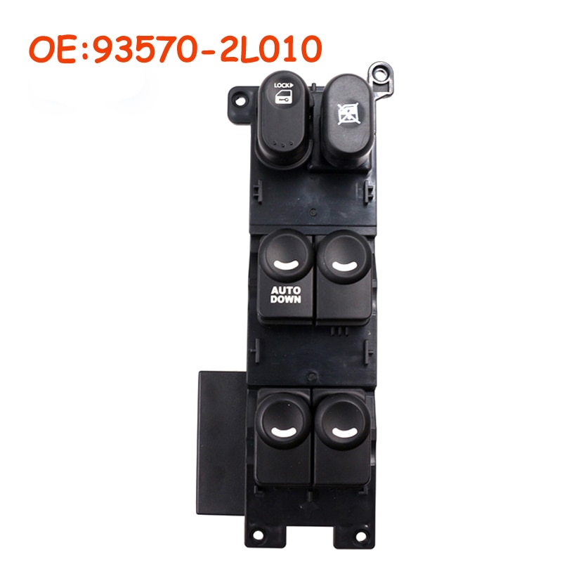 93570-2L010 935702L010 para Hyundai i30 I30cw interruptor elevador de ventana de coche interruptor lateral del controlador interruptor de control delantero izquierdo
