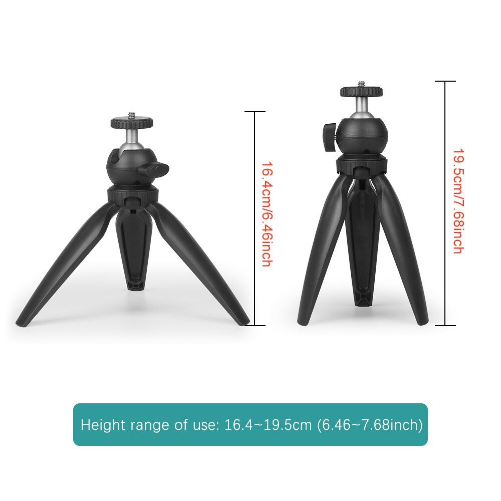 Fit 1.5Kg Projector Bracket Mini Tripod Tabletop 1/4&quot; Mount Screw Portable DLP TD90 Projector Tripod Desk Beamer Holder Stand