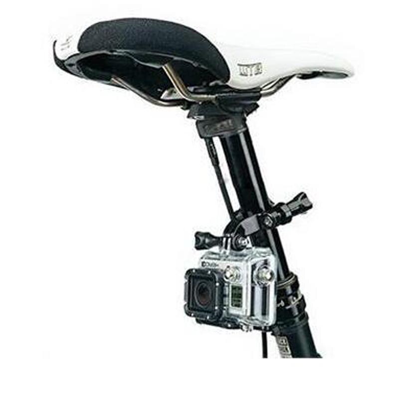 Kamera cykelfäste cykel motorcykelhållare för hero 4s 3+2 action cam stativ ramklämma