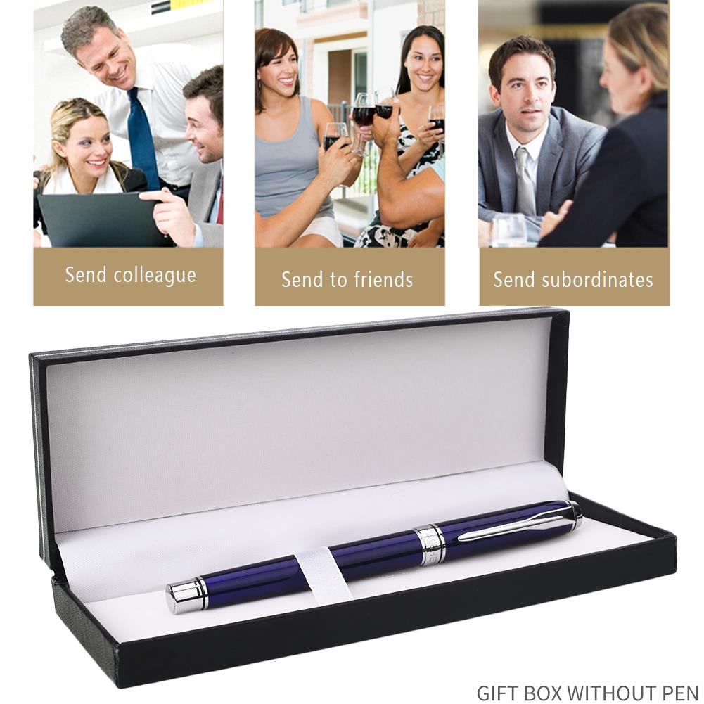Black Paper Pen Box Box Business Style Stationery Office Widened Storage Case Opening Ceremony