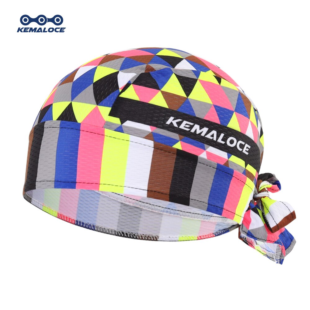 Kamaloce Anti-Uv Kleurrijke Biker Hoofddoek Coolmax Mesh Ademend Fietsen Hoofd Bandana Mannen Ciclista Fiets Sjaal: CB-018