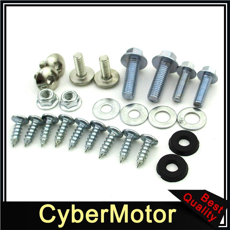 Kunststoff Verkleidung Tank Montieren Schraube Panel Schrauben Für Chinesische CRF50 Pit Dirt Bike Motorrad 50cc 90cc 110cc 125cc 140cc 150cc 160cc