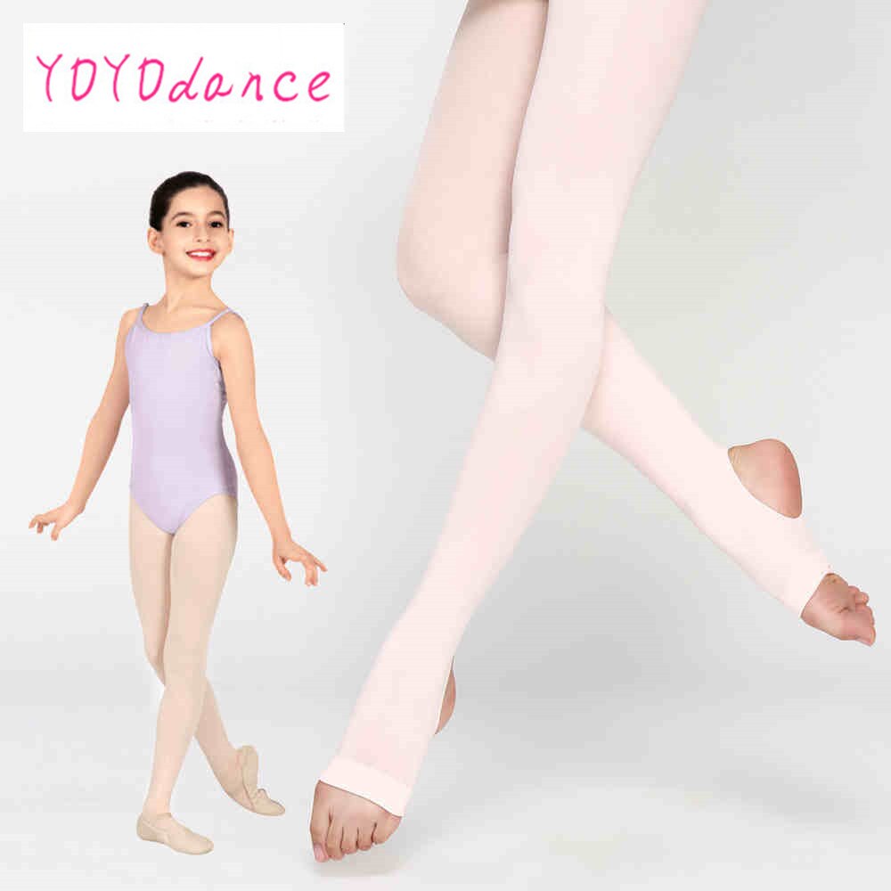 Kid Meisje Ballet Elastische Dance Stijgbeugel Panty Zachte Ademend Gymnastiek Dansen Panty Kinderen