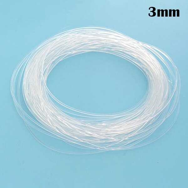 Cable de fibra óptica con brillo lateral PMMA de 1M de largo, diámetro de 1,5mm/2mm/3mm, para luces LED de coche, LDF668 brillante: 3mm