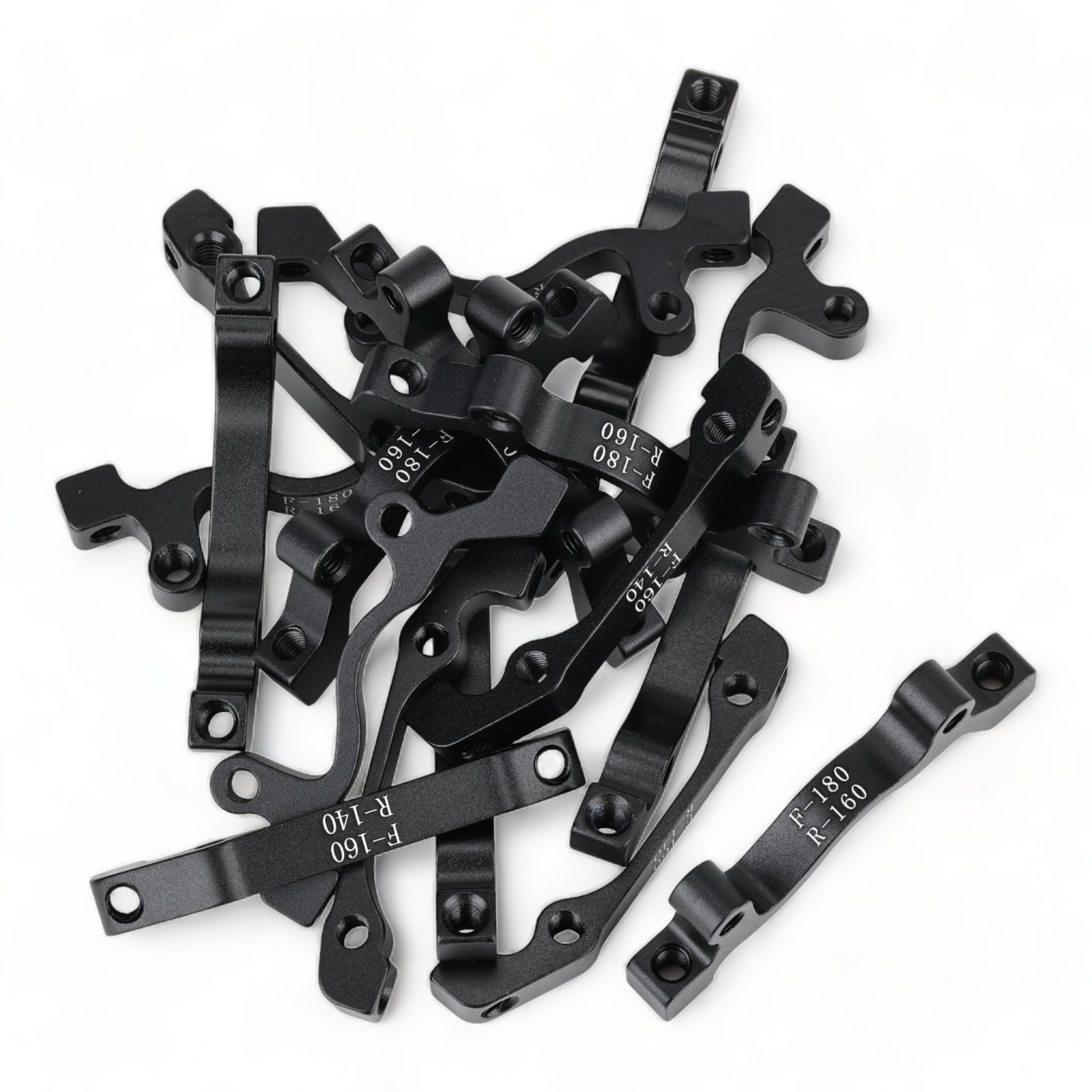 Zoom XTECH HB100 Hydraulic Disc Brake Adapter 140/160/180mm Bracket Front & Rear Caliper Mount Bicycle Scooter Parts