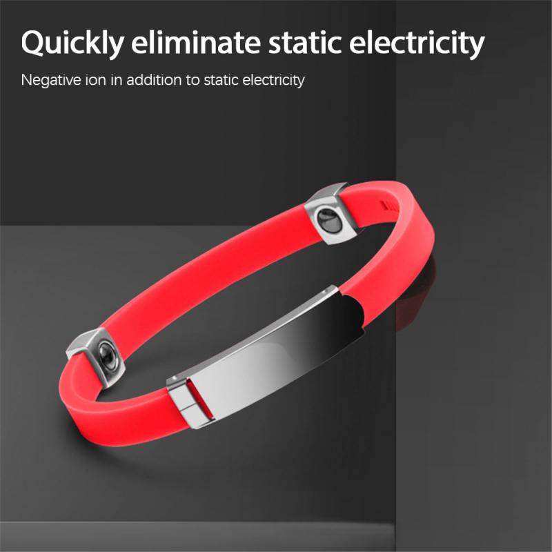 Electrostatic Eliminator Human Body Electrostatic Releaser Wireless Static Elimination Bracelet: 02