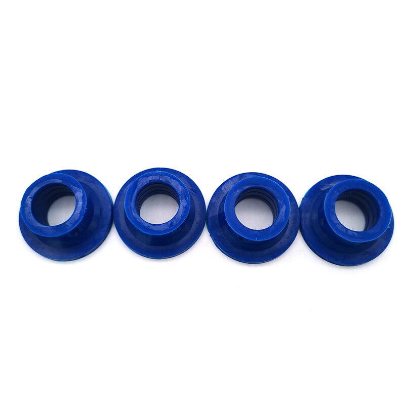 4pcs Car Steering Rack Bushing Set Blue Polyurethane For Toyota Rav4 2004 2005