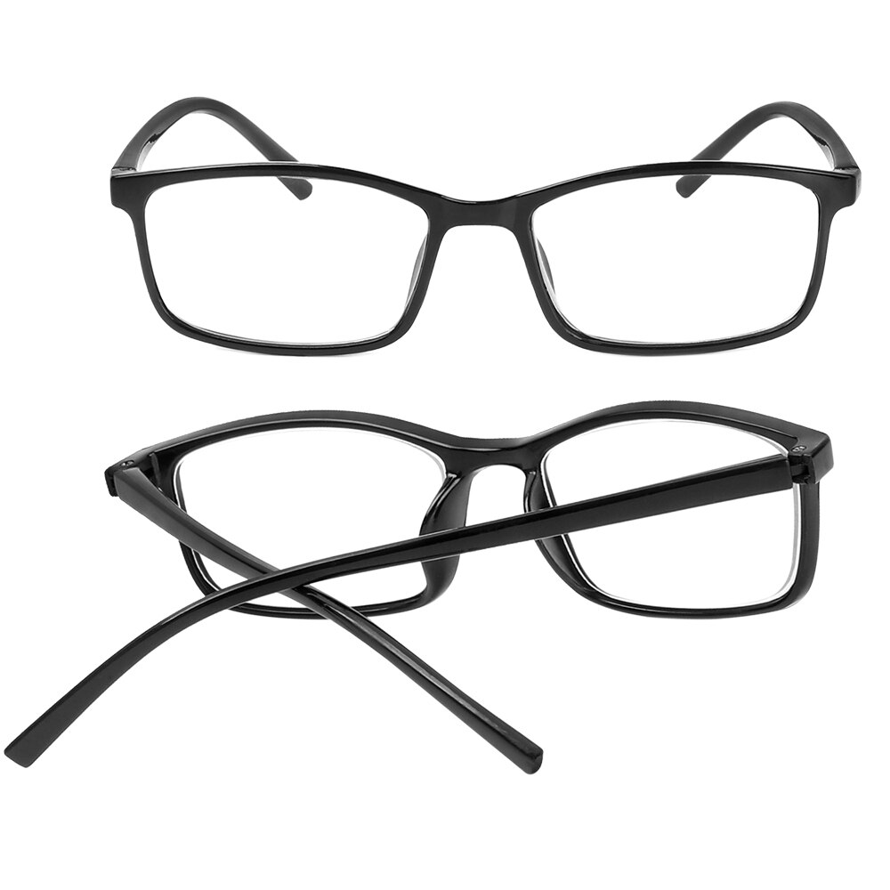 Forretning nærsynethed briller ultra lys harpiks klassisk blå film kvinder mænd læser briller vision pleje diopter  -1.00 ~ -4.0