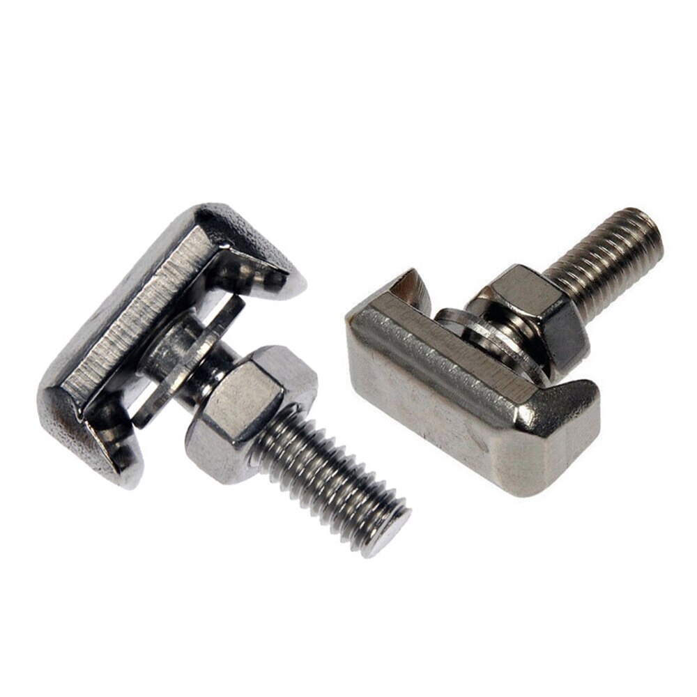 Kabel Terminal Connector Vervanging Batterij Connector Auto Onderdelen Auto T-Bolt Rvs Batterij Kabel Connector