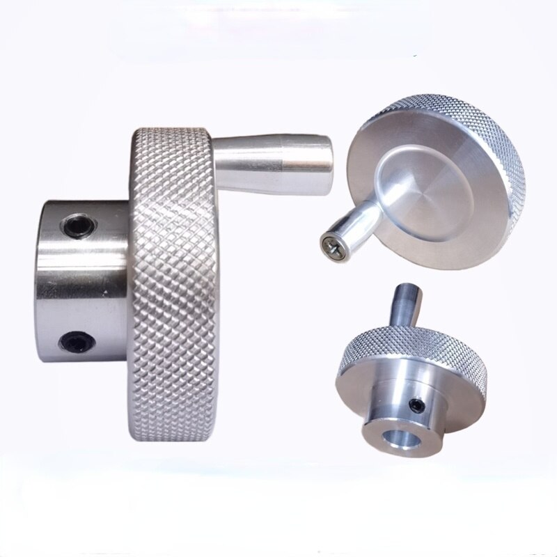 1Pcs Aluminum alloy mini handwheel mechanical hand wheel