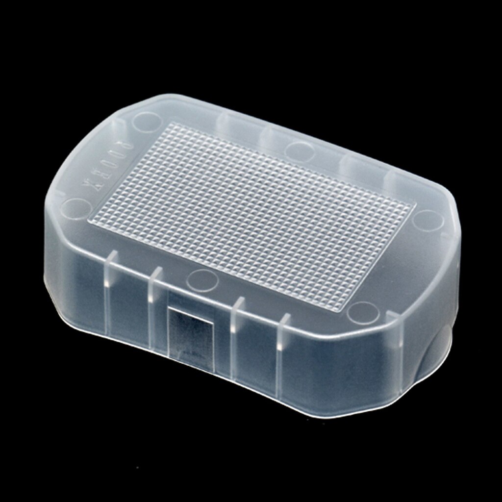 2 uds difusor de domo de rebote blanco de plástico para Speedlite 600EX 600 EX