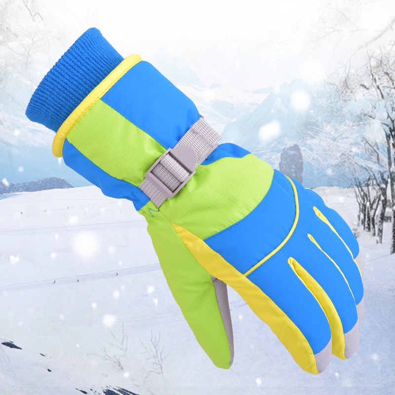 Dikker Skiën Handschoenen Voor Mannen Vrouwen Winter Thermische Ski Handschoenen Snowboard Handschoenen Outdoor Waterdicht Sneeuw Handschoenen