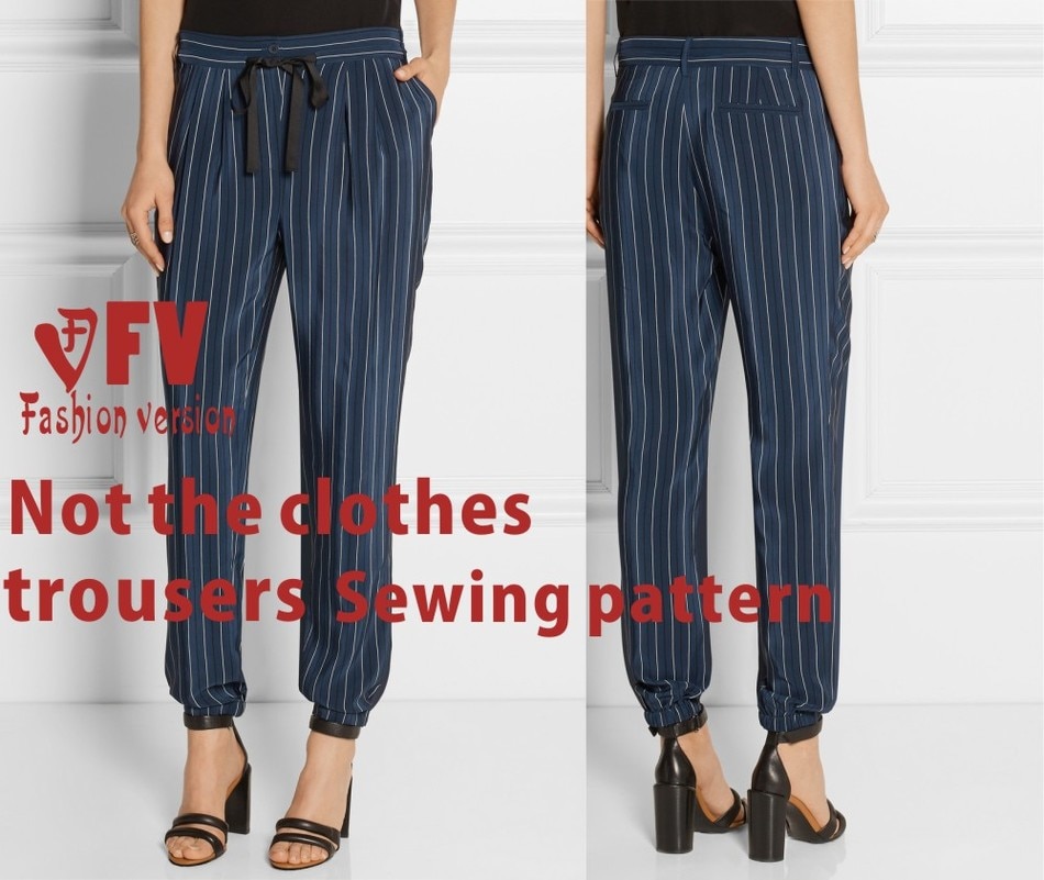 Haroun broek naaien patroon De broek patroon (Niet de broek) BCK-21