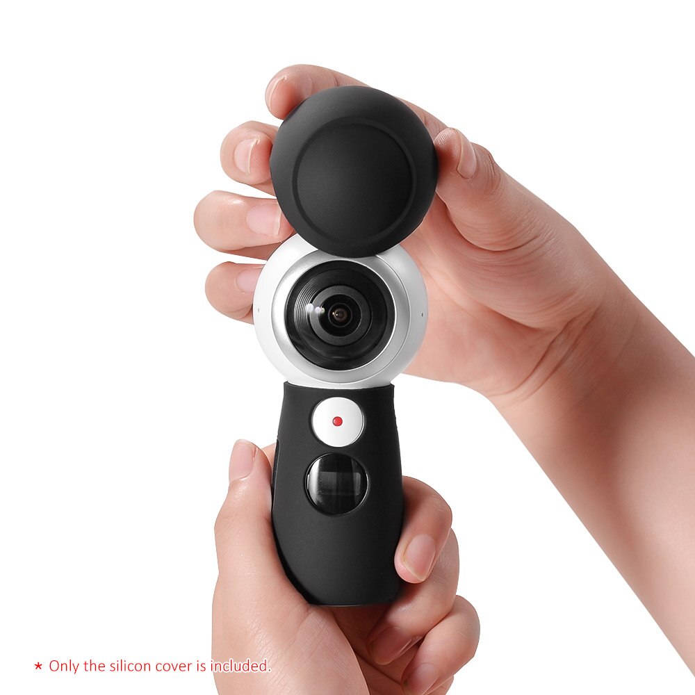 Silicon Cover Case Skin Cap Protector voor Samsung Gear 360 Edition Panoramische Camera