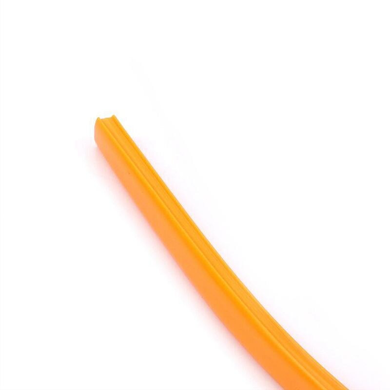 Peças para impressora 3d com faixa decorativa laranja/crialidade flash 400mm