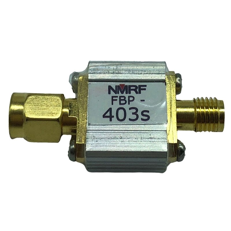 Filtre Coaxial RF FBP-403S, 403 Mhz, 1db, bande passante 4Mhz