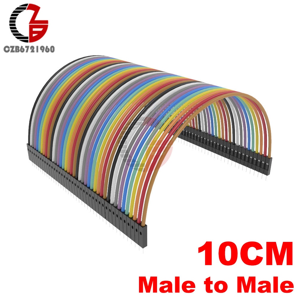 40 Pin Dupont Kabel 10 Cm 20 Cm 30 Cm Male Naar Male Naar Vrouwelijke Aan Vrouwelijke Dupont Lijn Broodplank jmper Draad Connector Voor Arduino Diy