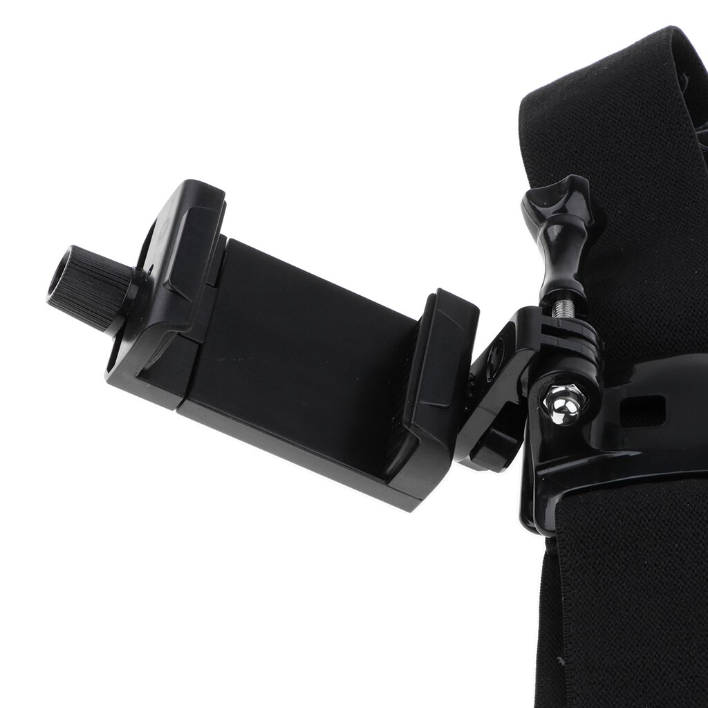 Mobile Phone Head Mount Harness Strap Holder Adjustable Universal Head Body Harness Phone Clip Holder for Cellphones