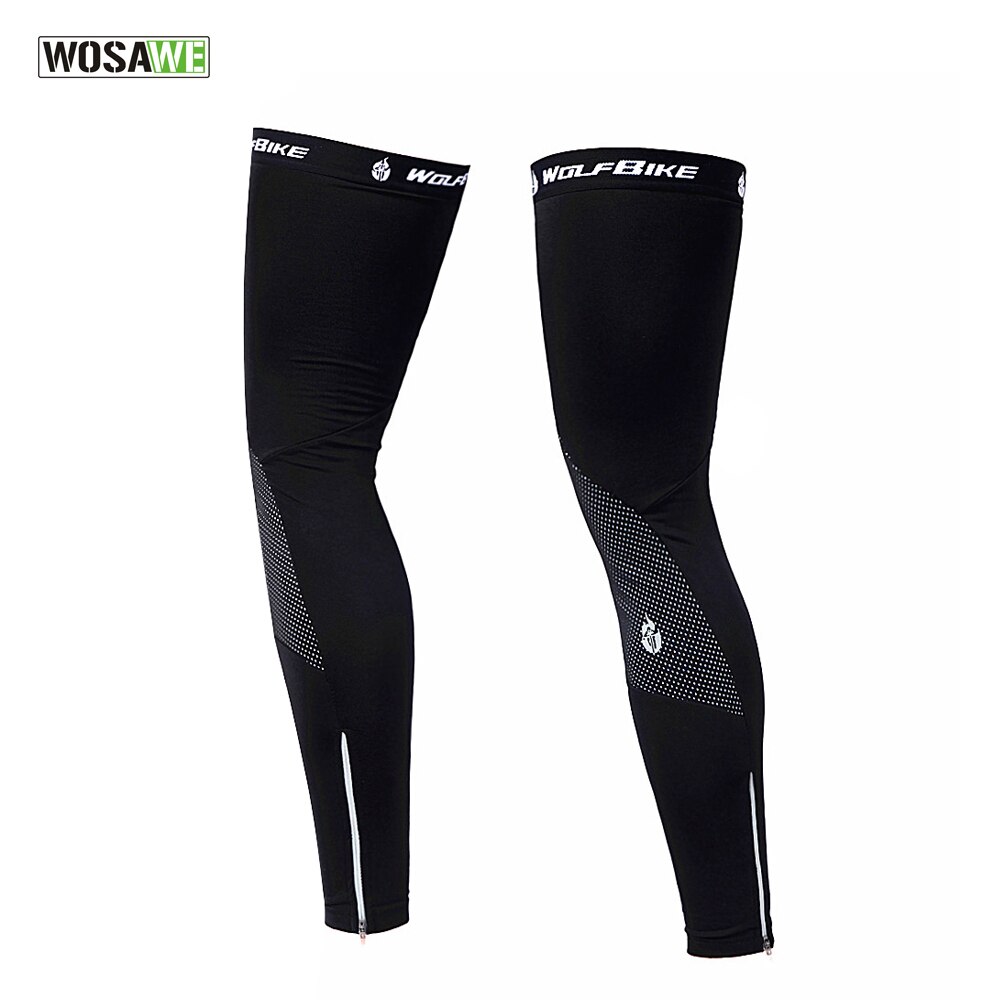 WOSAWE Unisex Thermische Fleece Fietsen Beenwarmers Winter Winddicht Mountain Racefiets Ciclismo Fiets Cyclus Riding Leggings